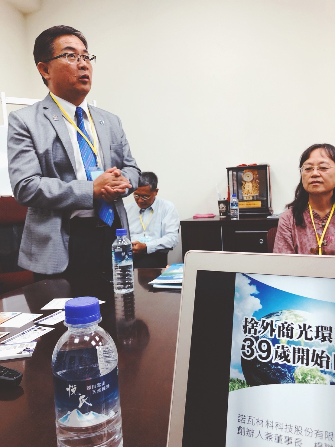 東海大學校友會與北辰扶輪社參訪諾瓦南崁工廠