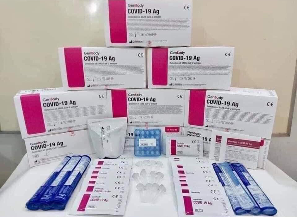 NOVAX Material & Technology Inc. donated 1,000 doses of rapid test to World Vision Taiwan.